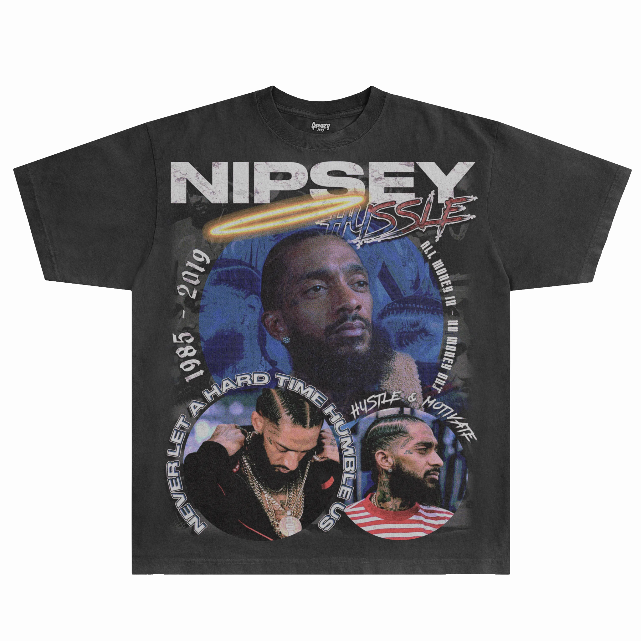 Nipsey Hussle Tee - Greazy Tees
