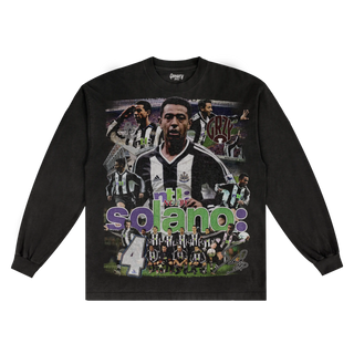 Nolberto Solano Barclaysman Long Sleeved Tee - Greazy Tees