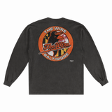 Orange Birds Long Sleeved Tee - Greazy Tees