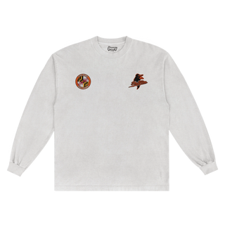 Orange Birds Long Sleeved Tee - Greazy Tees