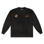 Orange Birds Long Sleeved Tee - Greazy Tees