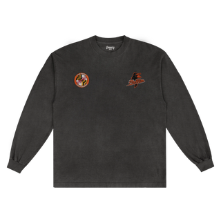 Orange Birds Long Sleeved Tee - Greazy Tees