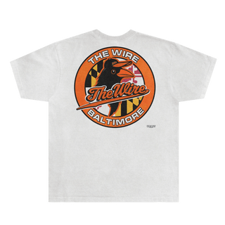 Orange Birds Tee - Greazy Tees