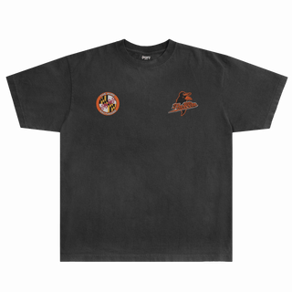 Orange Birds Tee - Greazy Tees