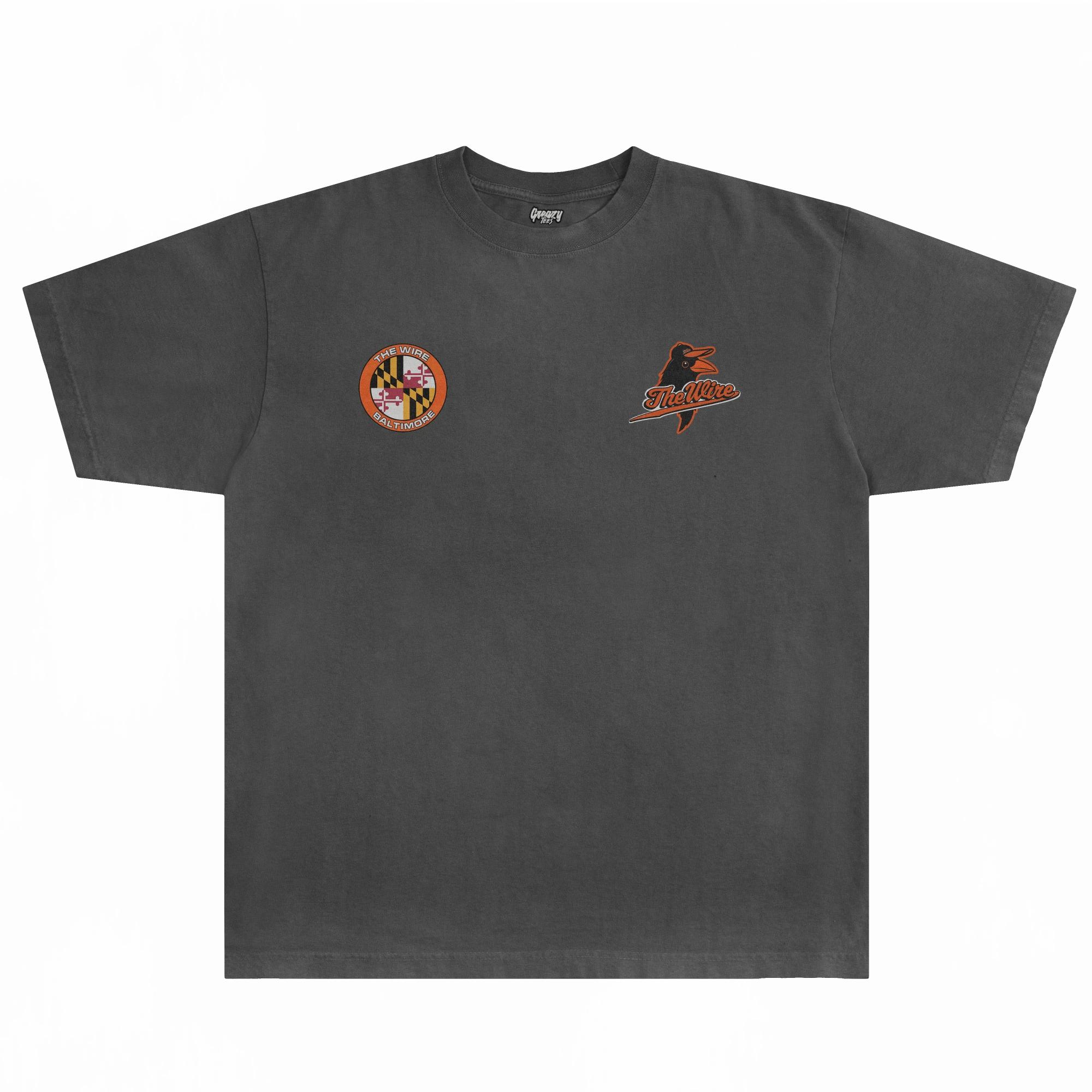 Orange Birds Tee - Greazy Tees
