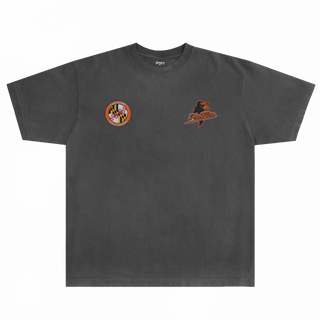 Orange Birds Tee - Greazy Tees