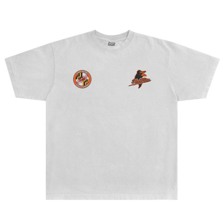 Orange Birds Tee - Greazy Tees