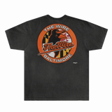 Orange Birds Tee - Greazy Tees