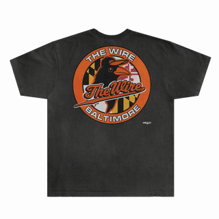 Orange Birds Tee - Greazy Tees