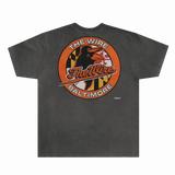 Orange Birds Tee - Greazy Tees