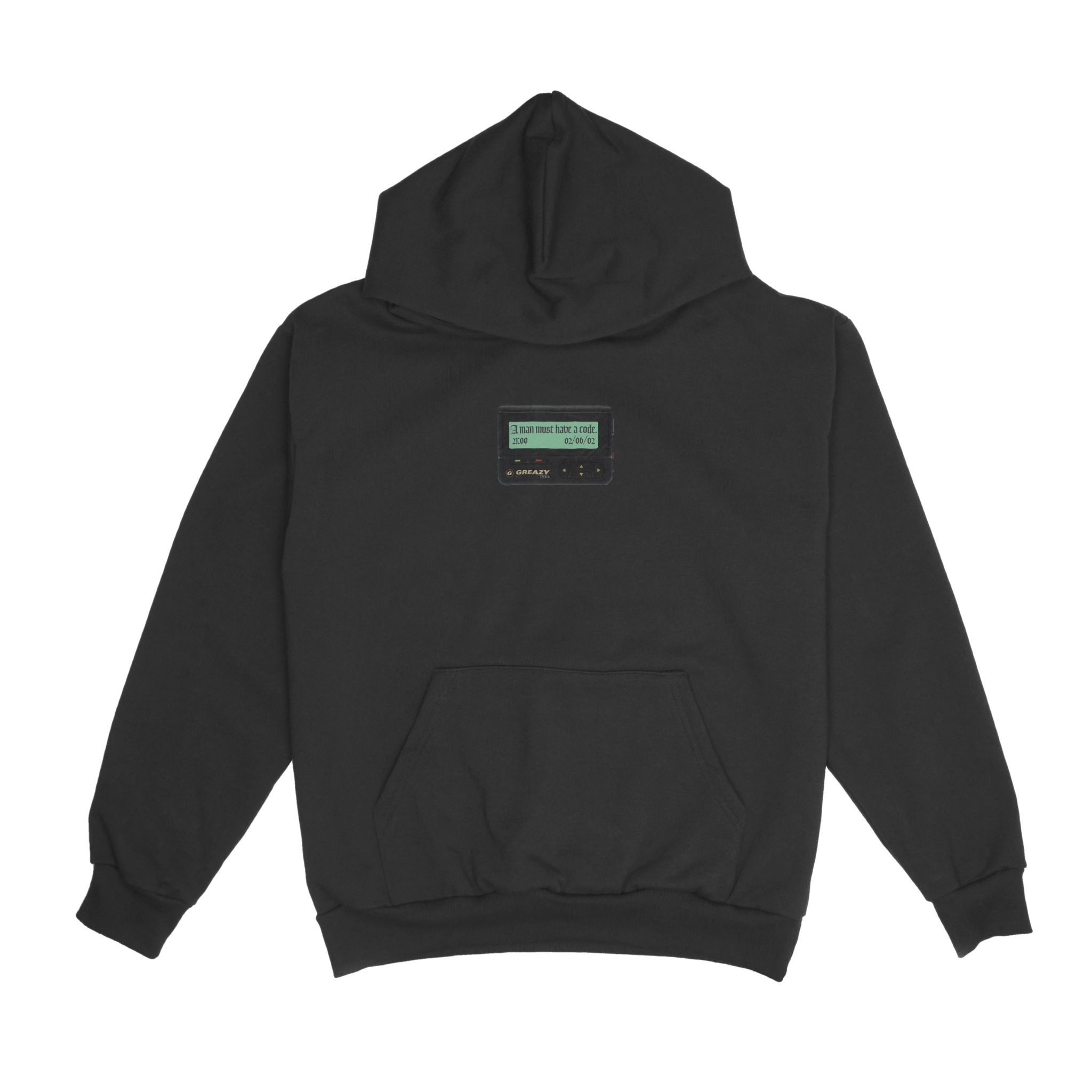 Pager Hoody - Greazy Tees
