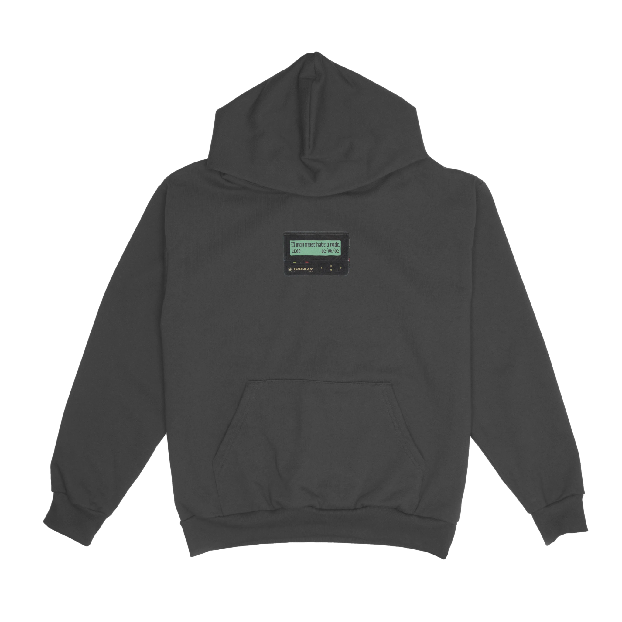 Pager Hoody - Greazy Tees