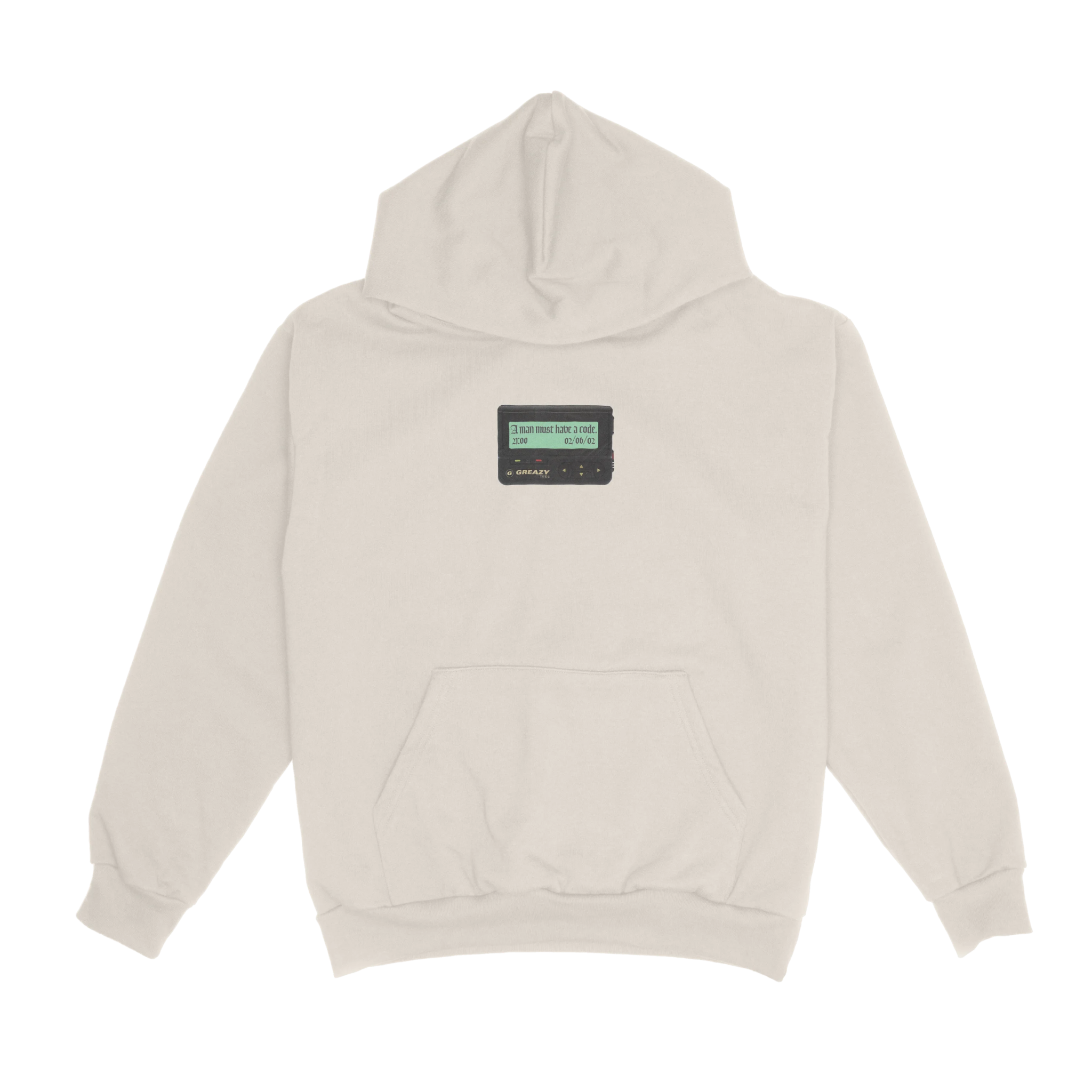 Pager Hoody - Greazy Tees