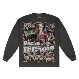 Paolo Di Canio West Ham United Long Sleeved Tee - Greazy Tees