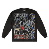 Papiss Cissé Newcastle Classic Long Sleeved Tee - Greazy Tees