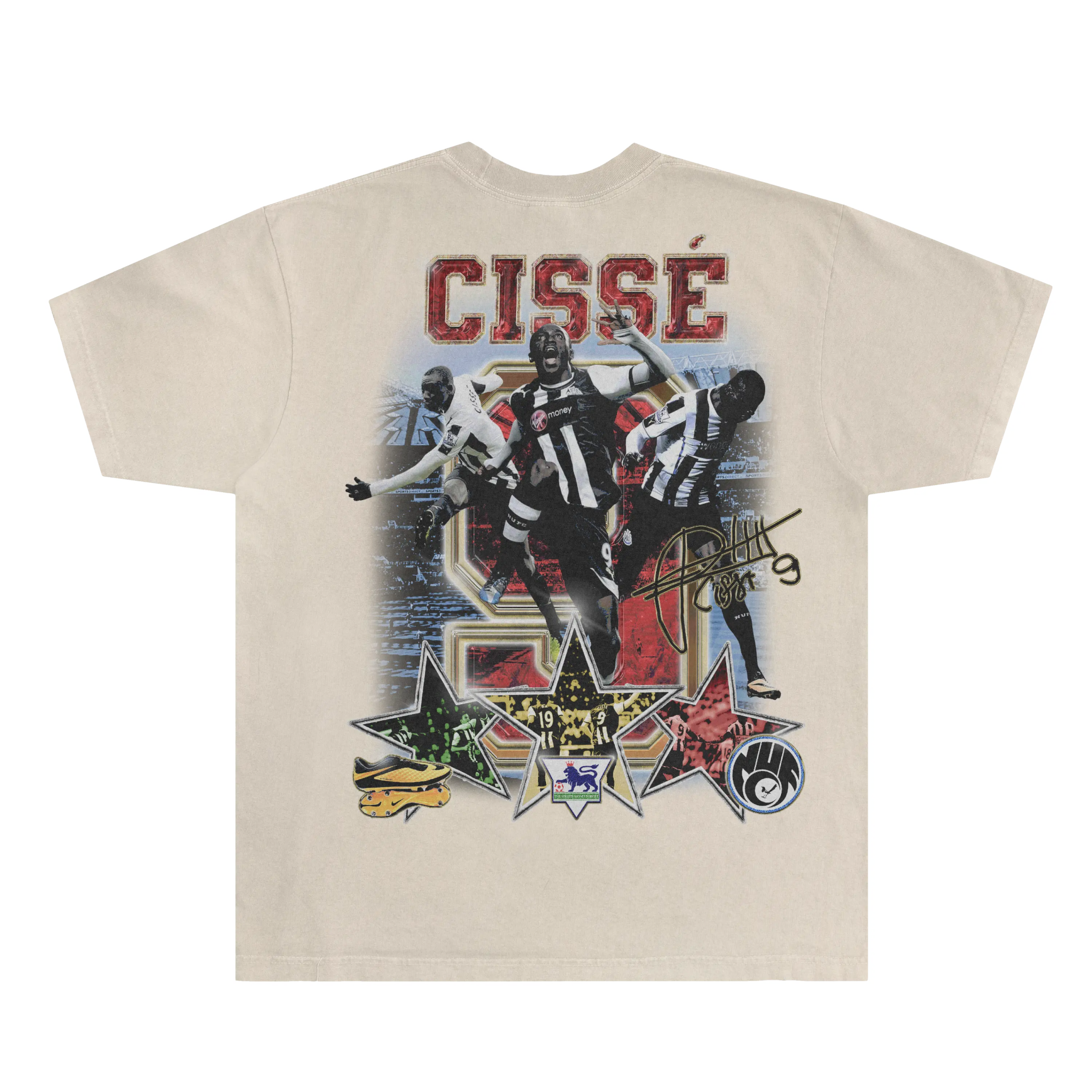 Papiss Cisse Newcastle Classic Tee - Greazy Tees