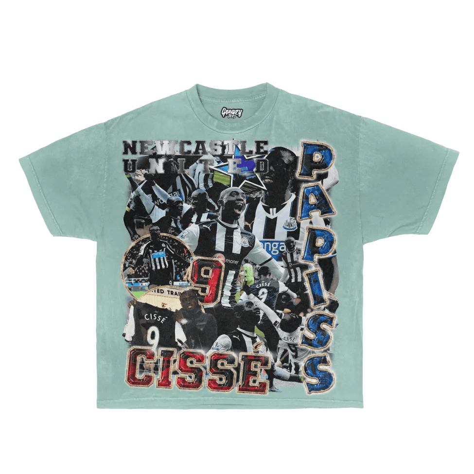 Papiss Cisse Tee - Greazy Tees