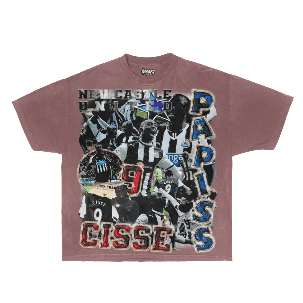 Papiss Cisse Tee - Greazy Tees