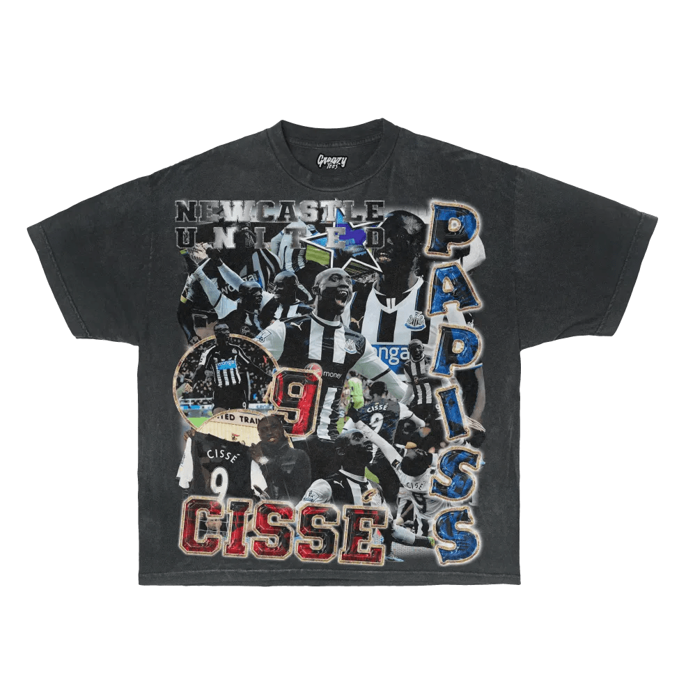 Papiss Cisse Tee - Greazy Tees