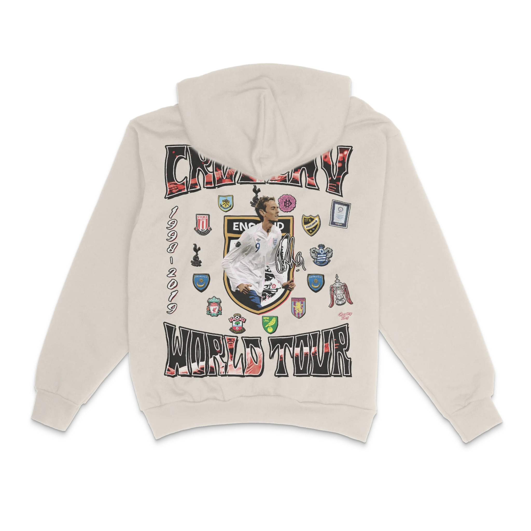 Peter Crouch Hoody - Greazy Tees