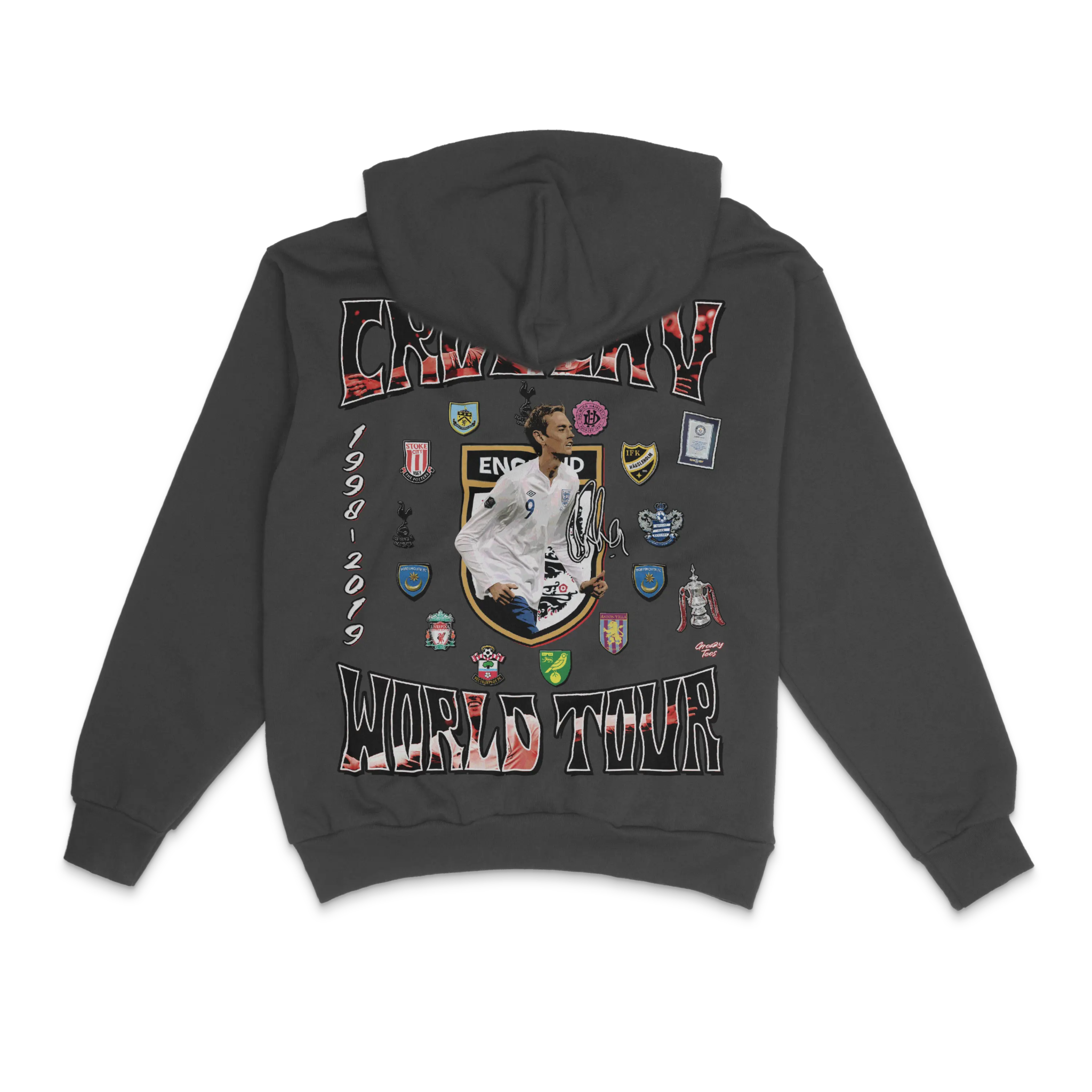 Peter Crouch Hoody - Greazy Tees