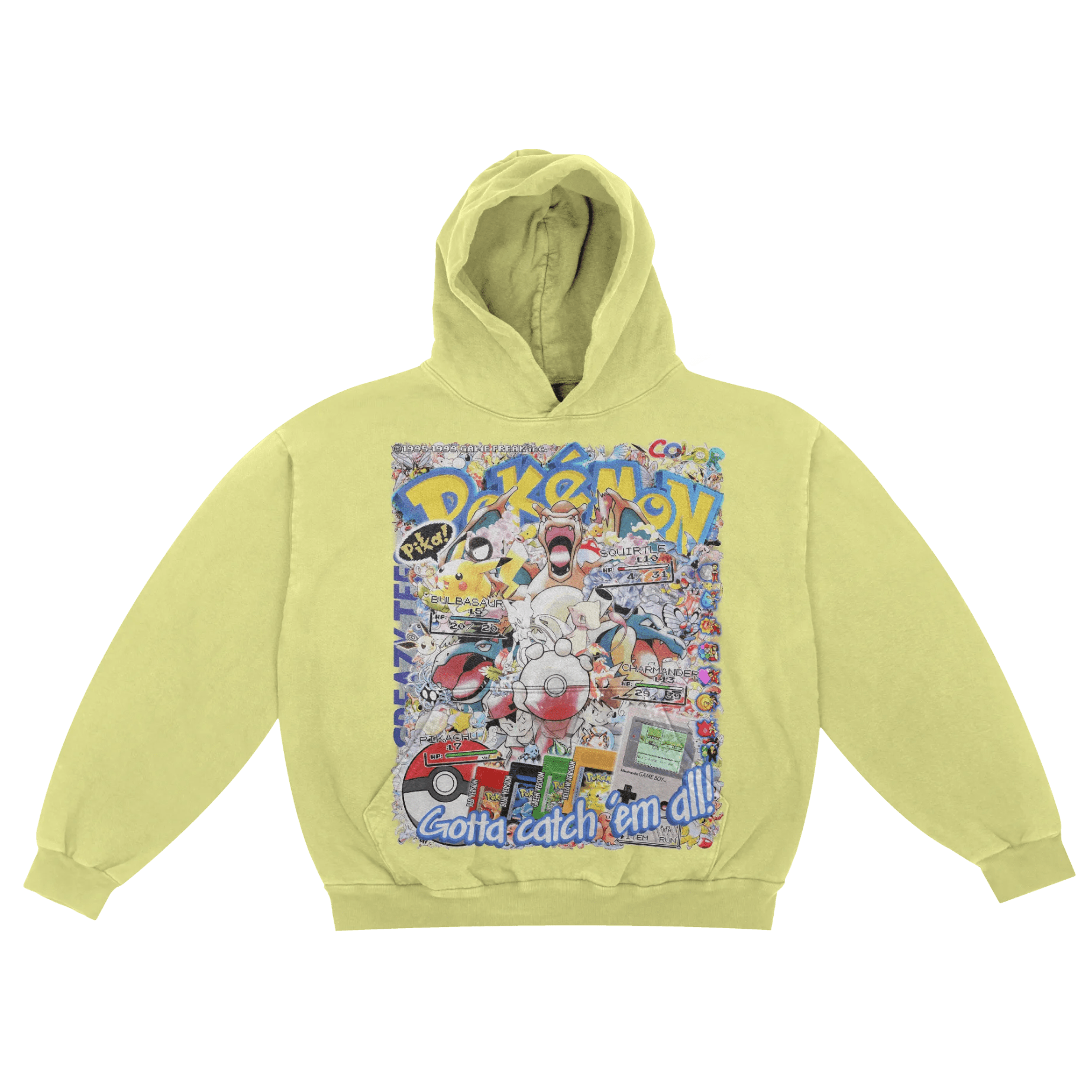 Pokemon Gen 1 Hoody - Greazy Tees