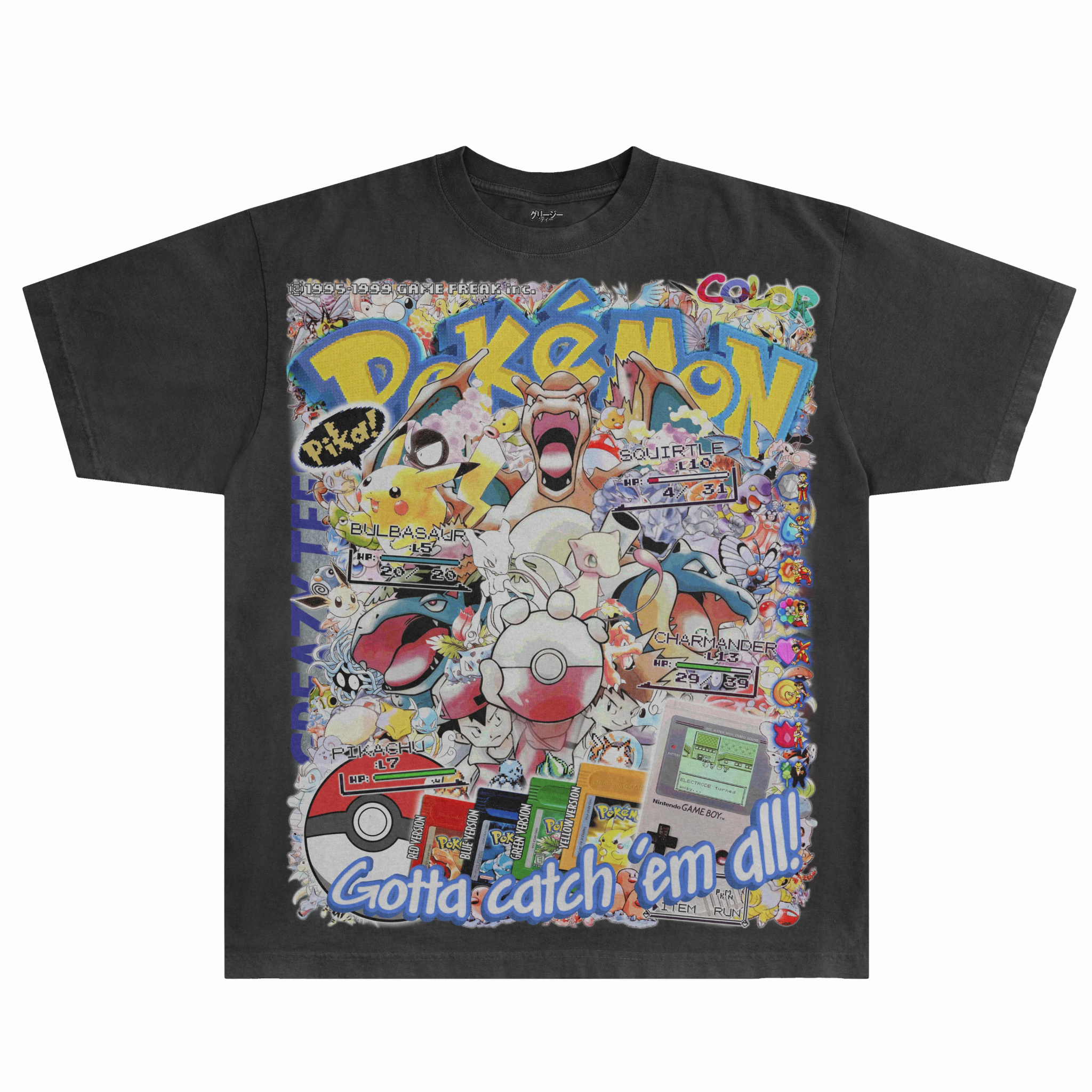 Pokemon Gen 1 Tee - Greazy Tees