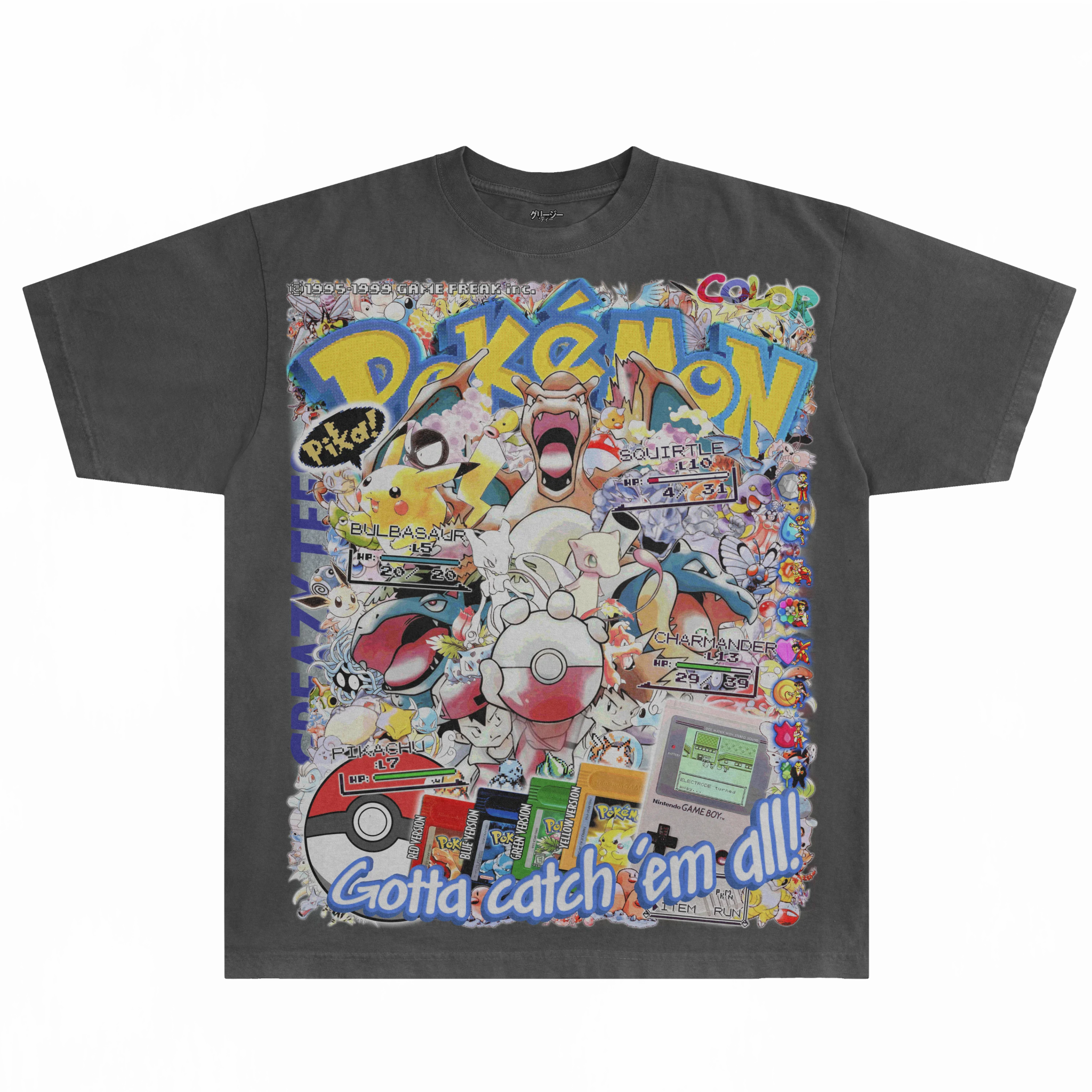 Pokemon Gen 1 Tee - Greazy Tees