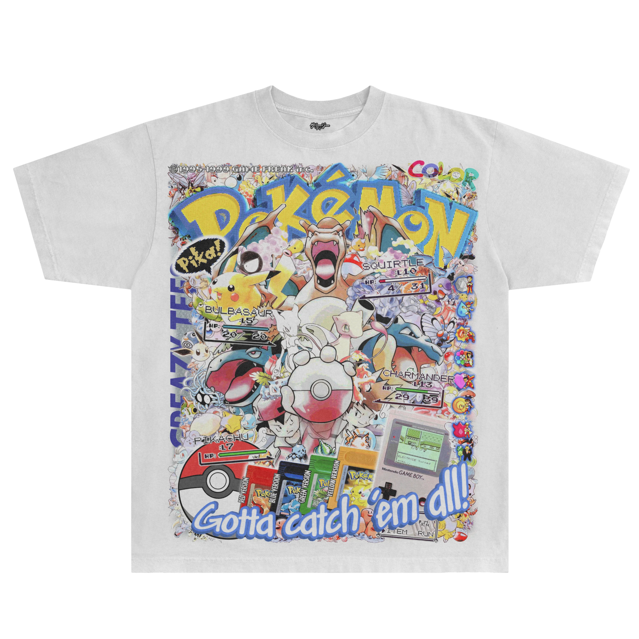 Pokemon Gen 1 Tee - Greazy Tees