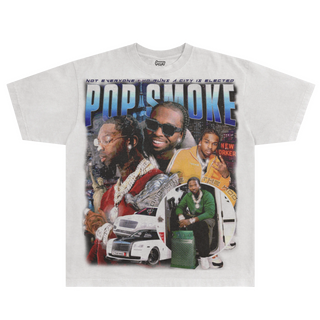 Pop Smoke Tee - Greazy Tees