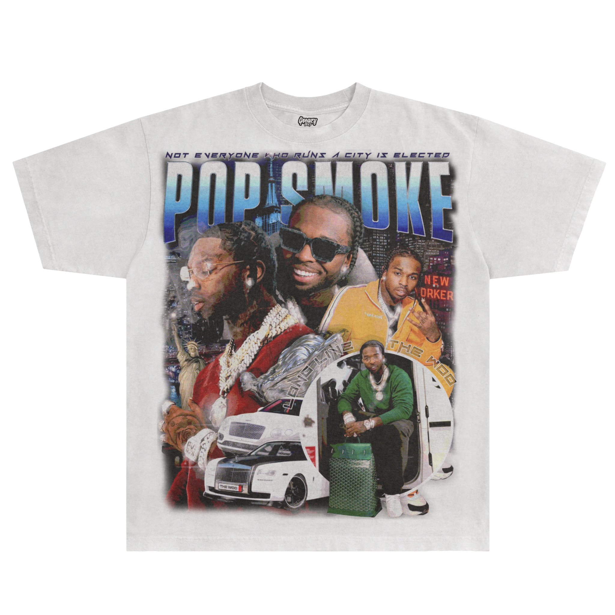 Pop Smoke Tee - Greazy Tees