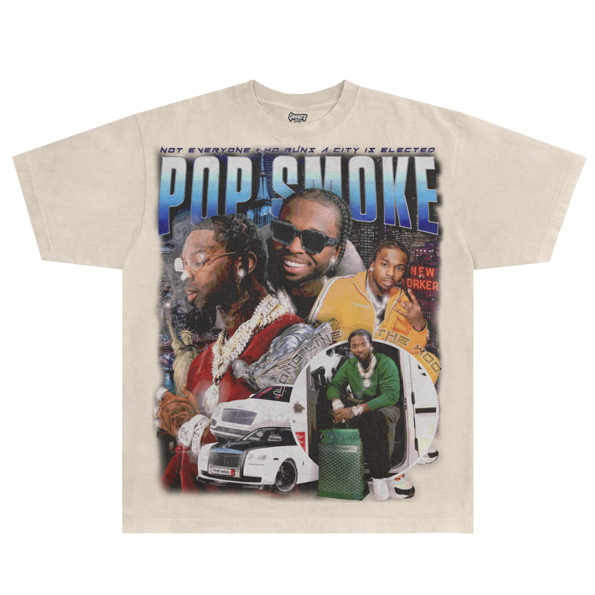 Pop Smoke Tee - Greazy Tees