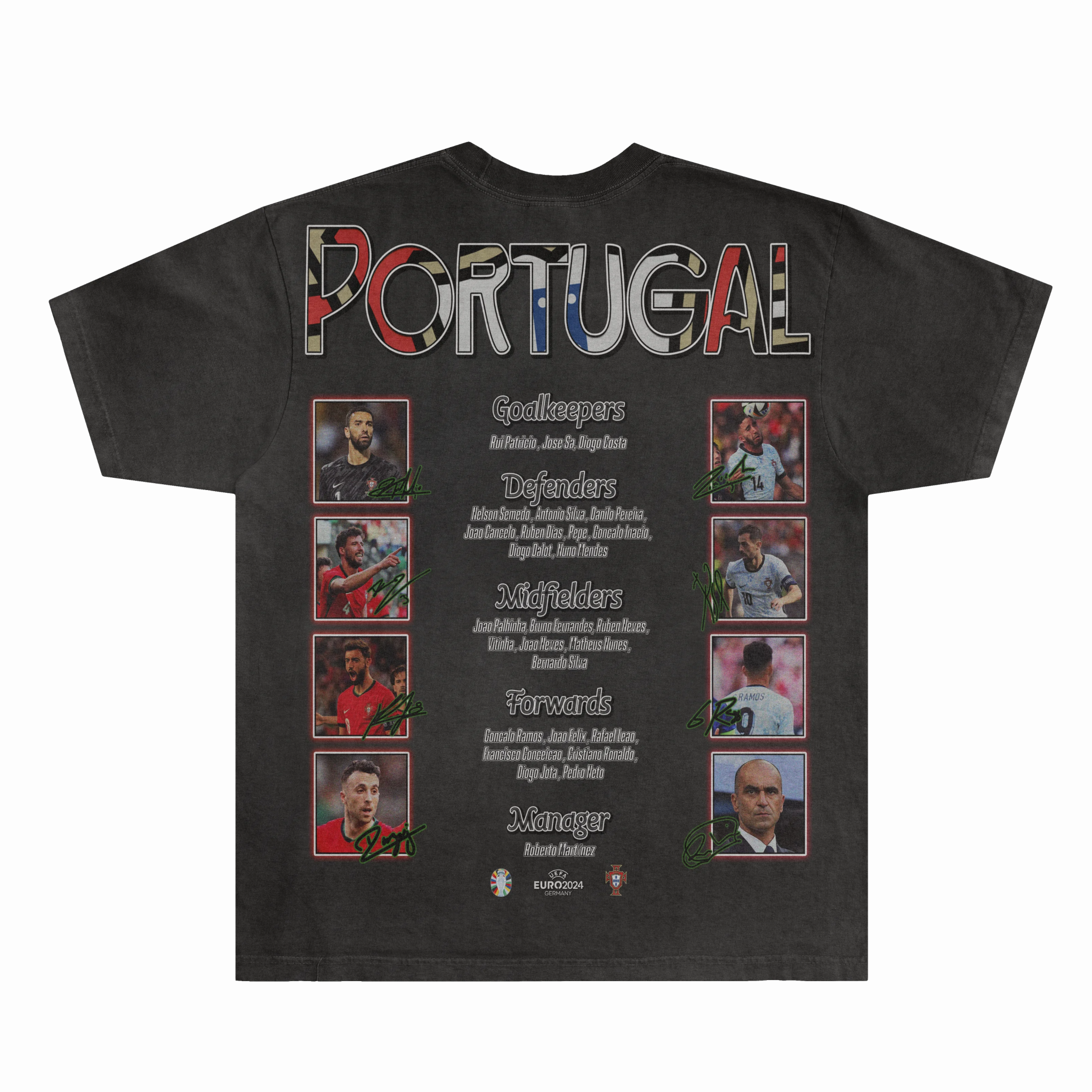 Portugal Euro '24 Tee - Greazy Tees