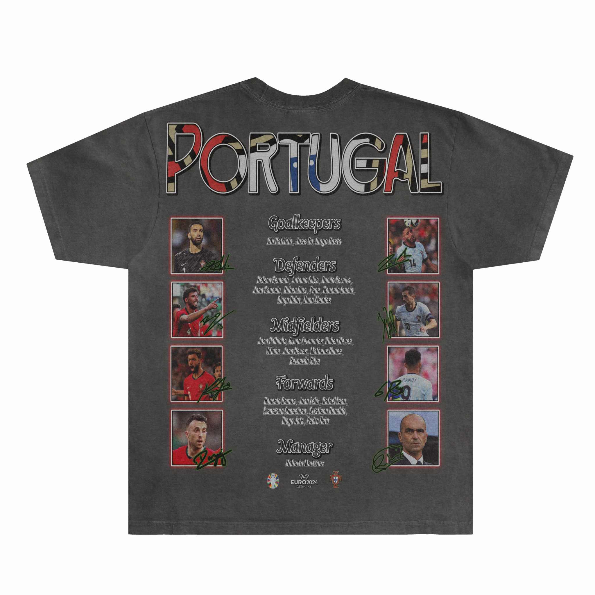 Portugal Euro '24 Tee - Greazy Tees
