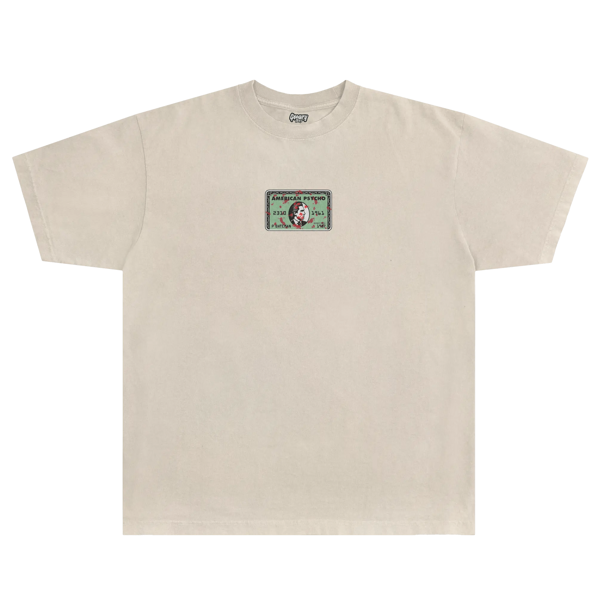 Psycho Card Tee - Greazy Tees