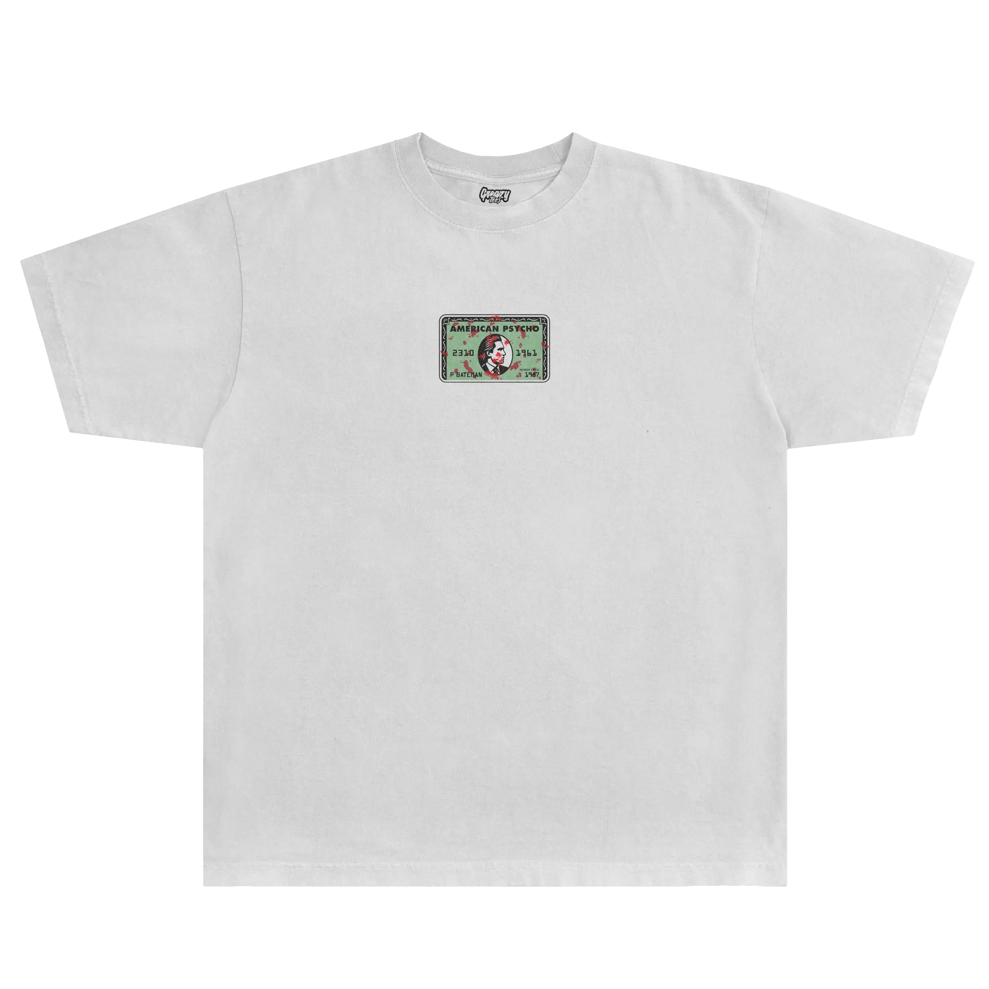 Psycho Card Tee - Greazy Tees