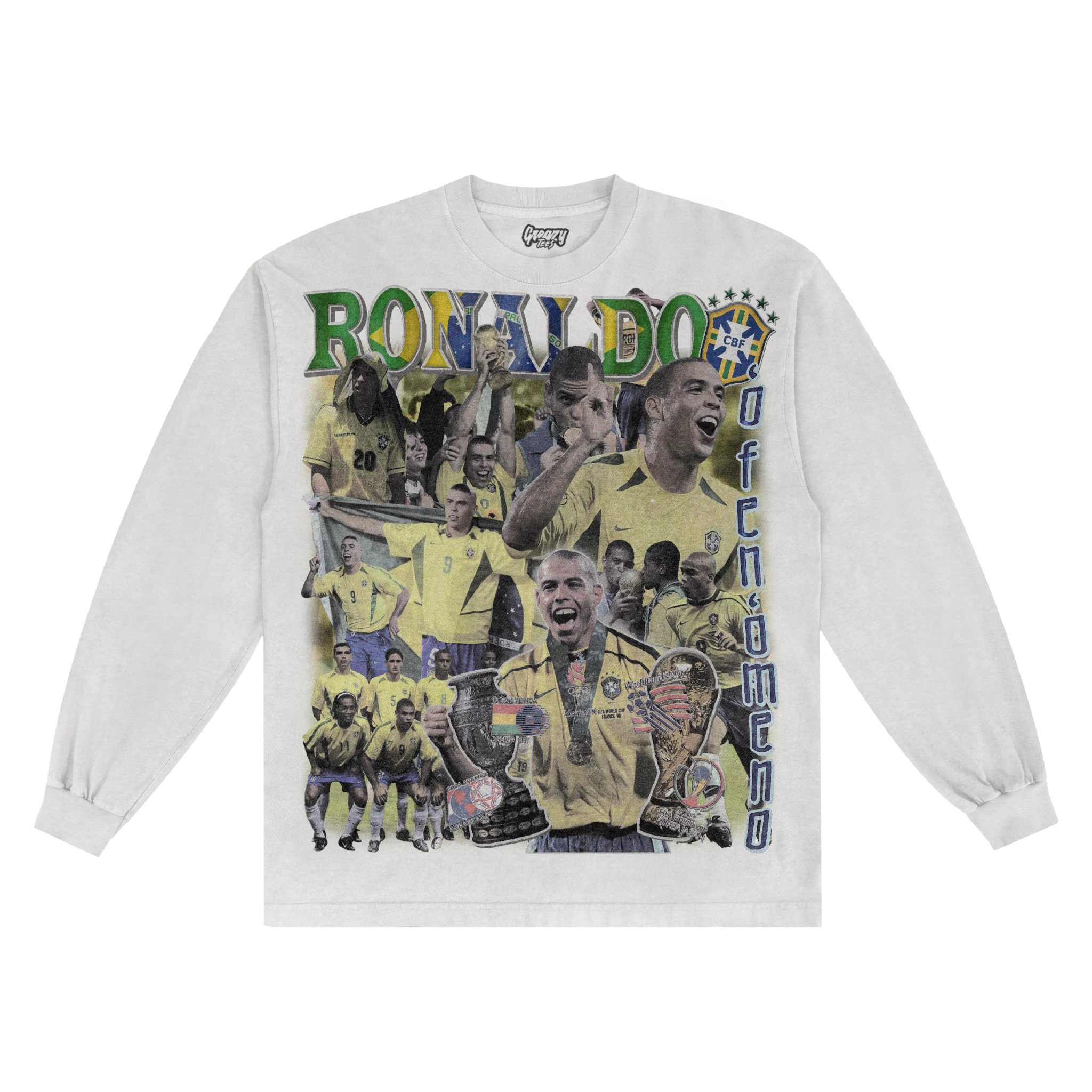 R9 Brasil Classic Long Sleeved Tee - Greazy Tees