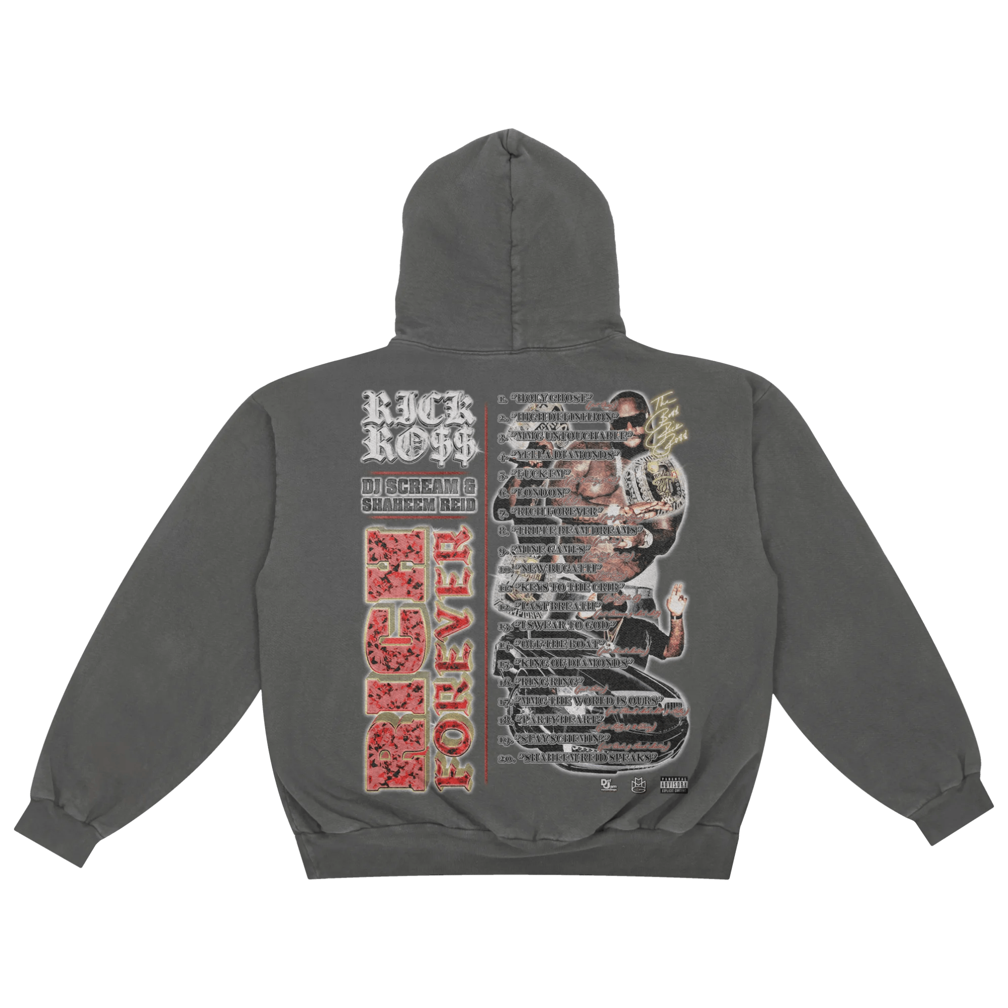 Rick Ross Rich Forever Hoody - Greazy Tees