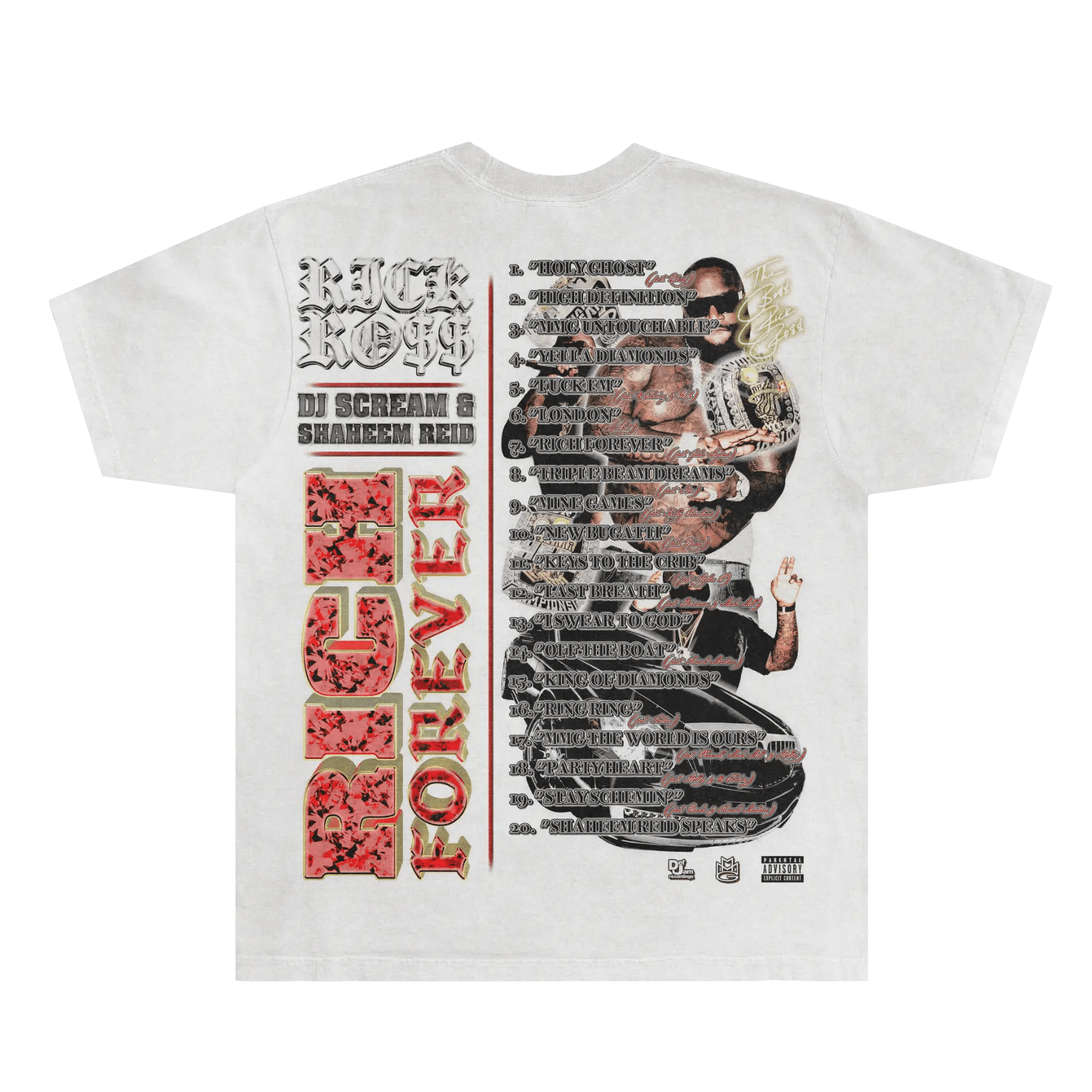 Rick Ross Rich Forever Tee - Greazy Tees