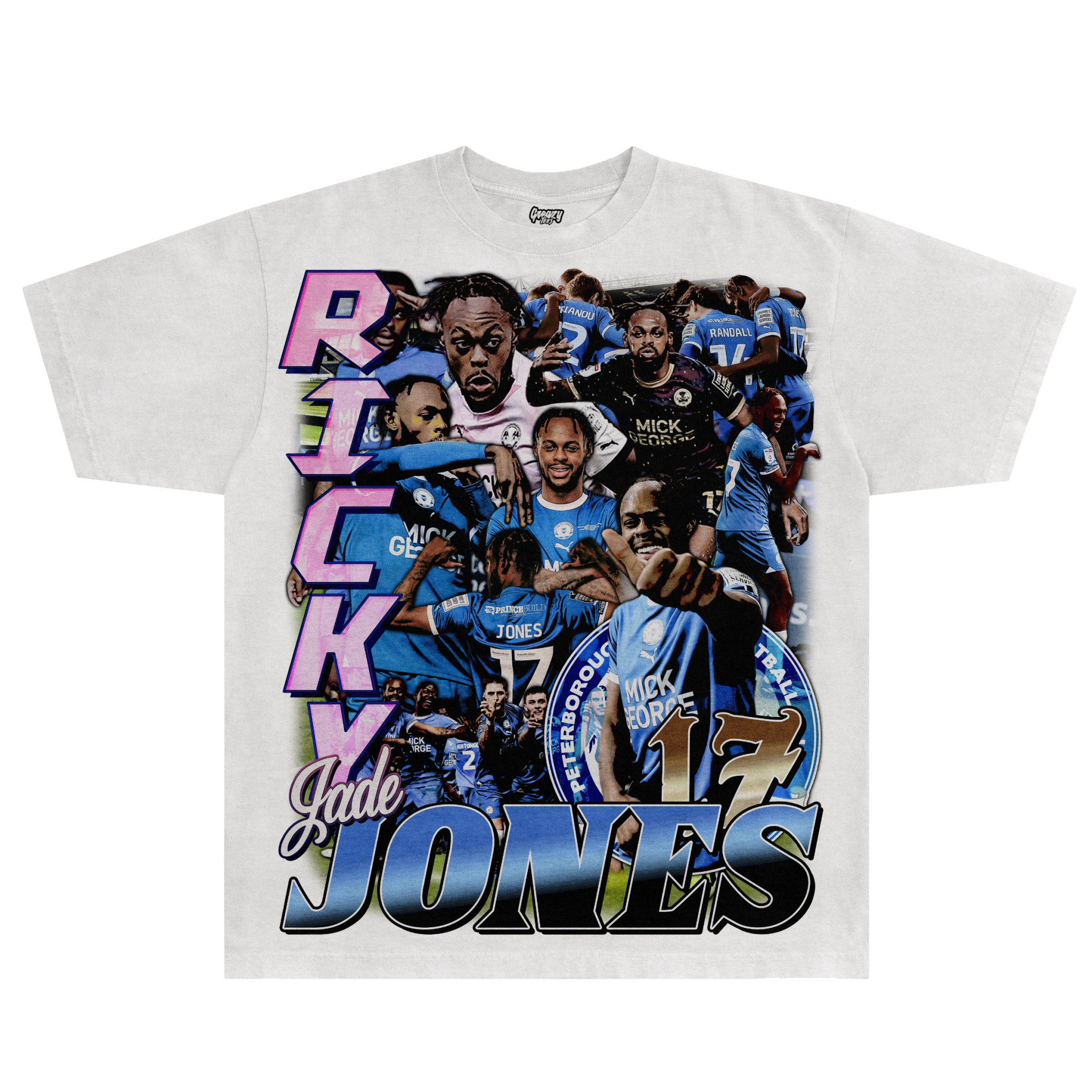 Ricky - Jade Jones Tee - Greazy Tees