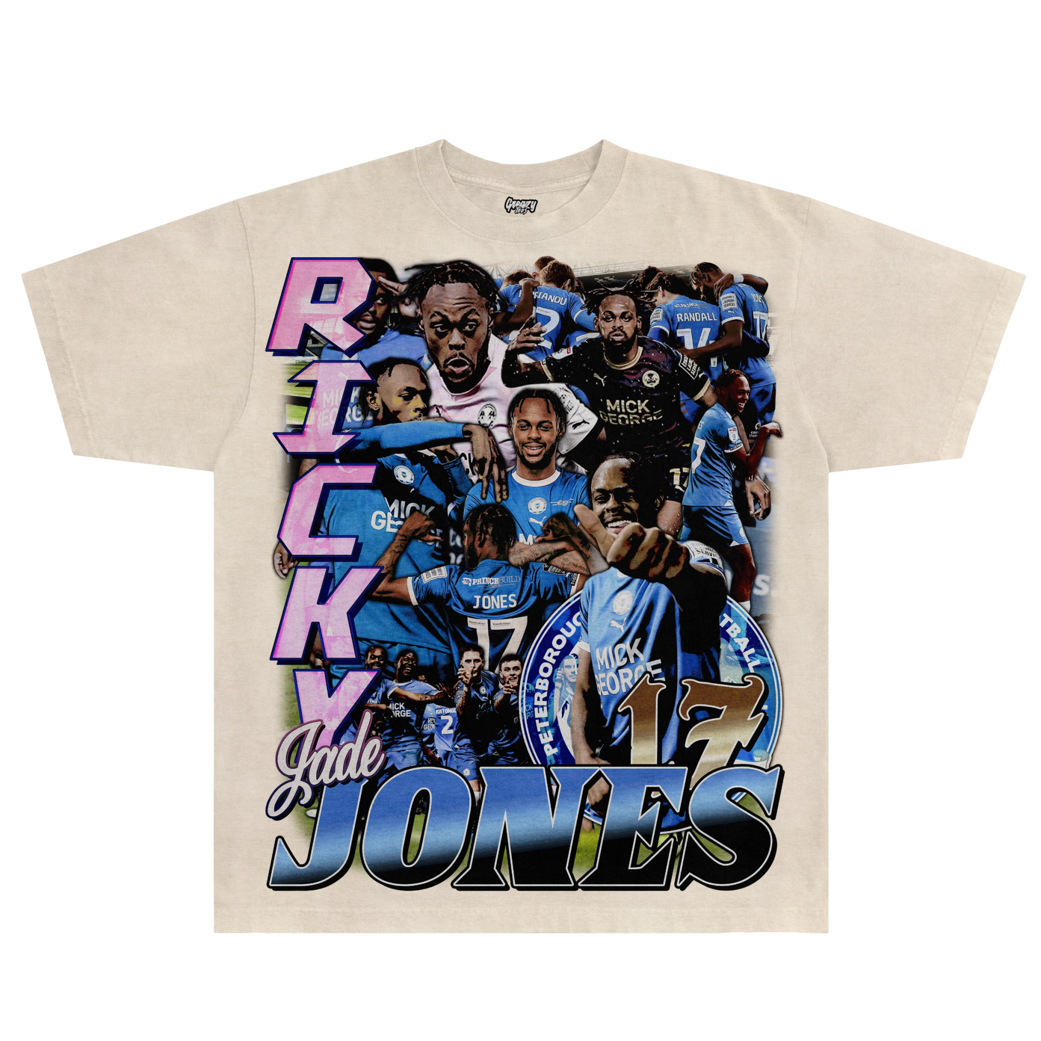 Ricky - Jade Jones Tee - Greazy Tees