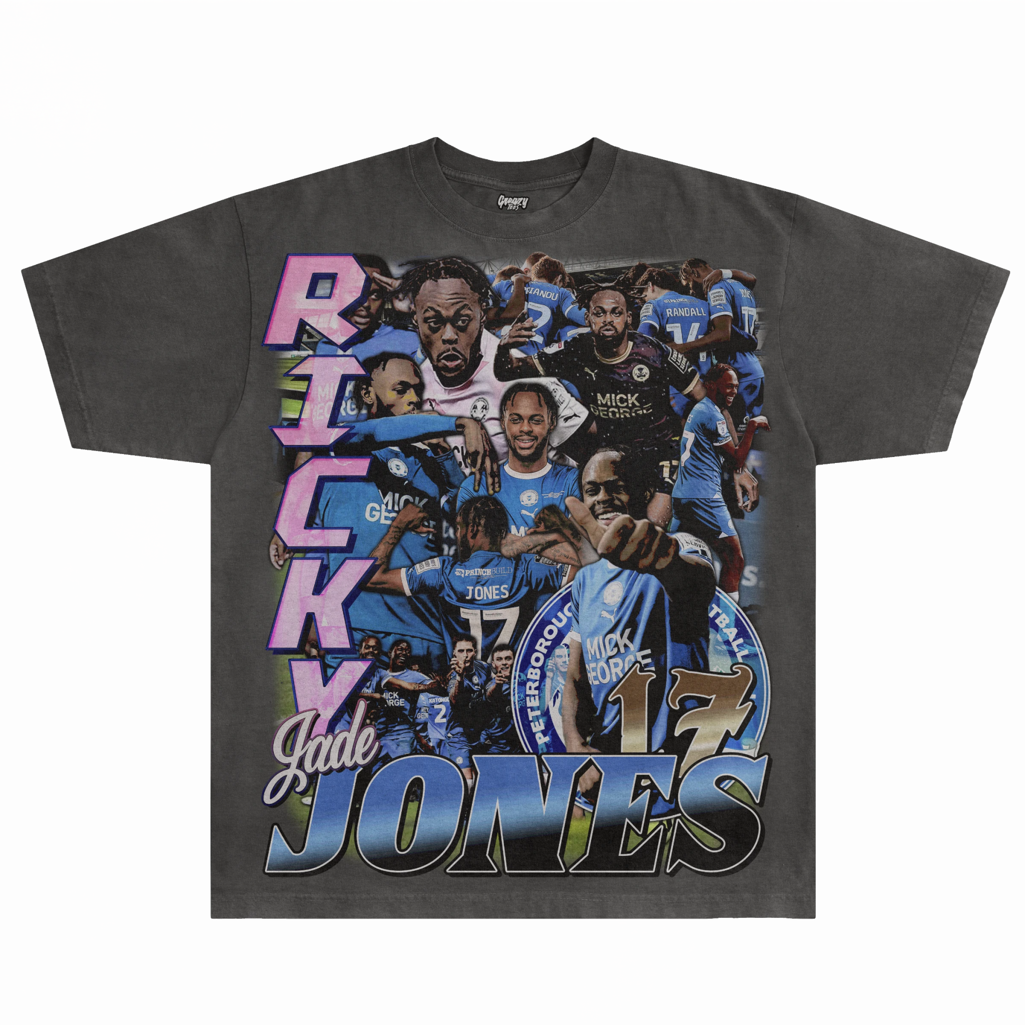 Ricky - Jade Jones Tee - Greazy Tees