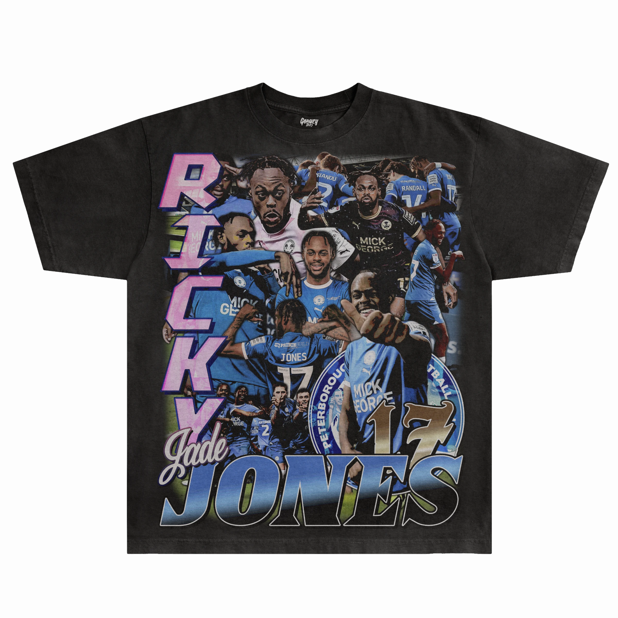 Ricky - Jade Jones Tee - Greazy Tees