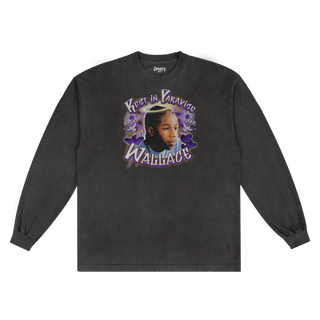 R.I.P Wallace Long Sleeved Tee - Greazy Tees