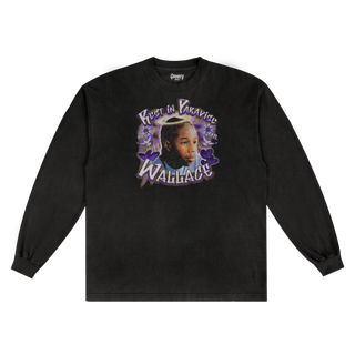 R.I.P Wallace Long Sleeved Tee - Greazy Tees