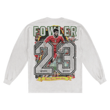 Robbie Fowler Liverpool FC Long Sleeved Tee - Greazy Tees