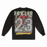 Robbie Fowler Liverpool FC Long Sleeved Tee - Greazy Tees