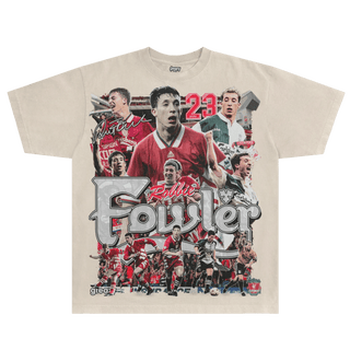 Robbie Fowler Liverpool FC Tee - Greazy Tees