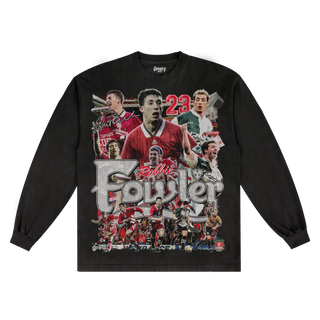 Robbie Fowler Liverpool FC Long Sleeved Tee