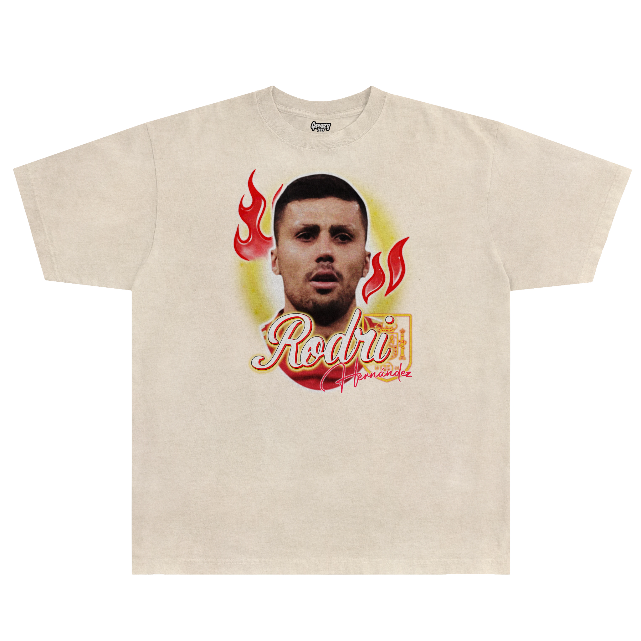 Rodri Euro '24 Tee - Greazy Tees